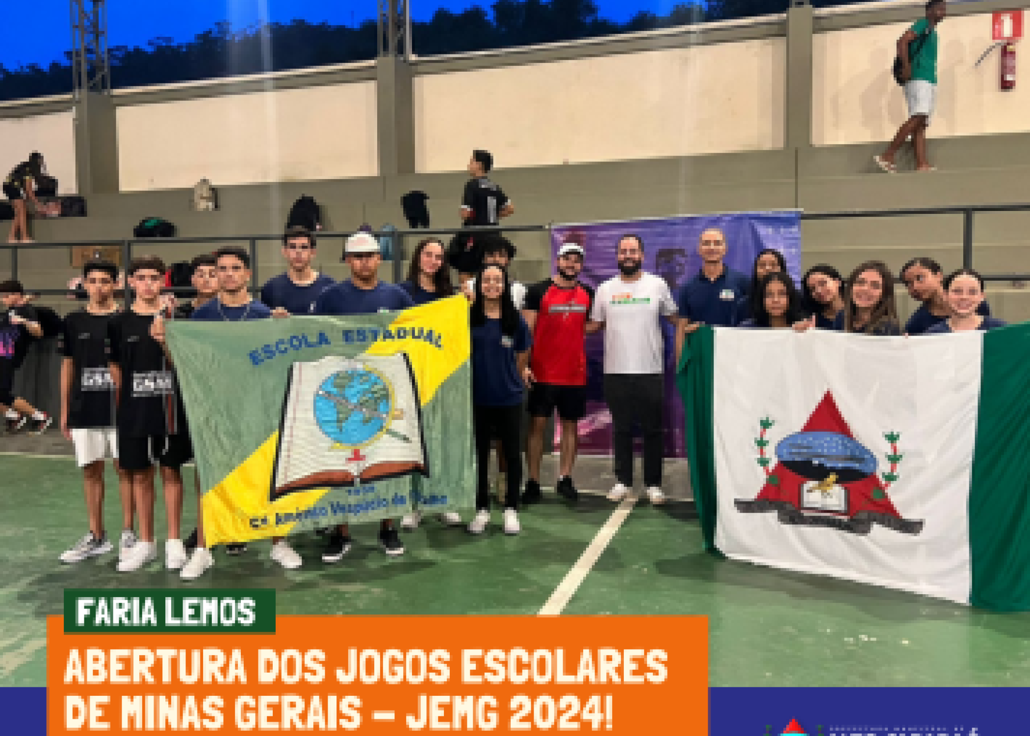 Abertura dos Jogos Escolares de Minas Gerais - JEMG 2024! 